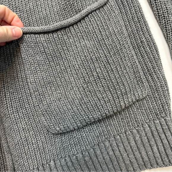 Women’s XS Universal Thread Gray Knit Open Front Cardigan Sweater - Picture 5 of 6